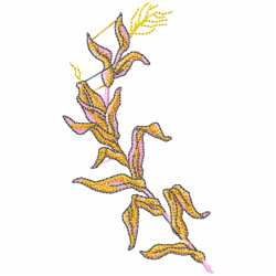 Plants Embroidery Design 10